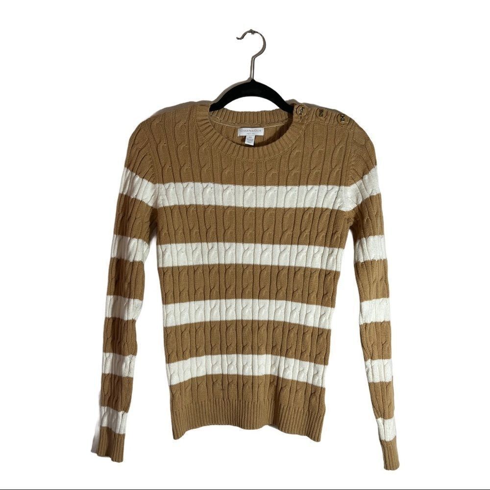 Charter Club Petite Striped Sweater